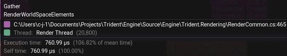 GatherMeshInstancesSimd after optimisation