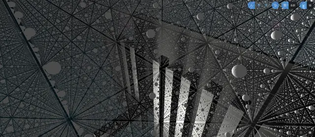 Dense wireframe geometry viewed in the editor viewport